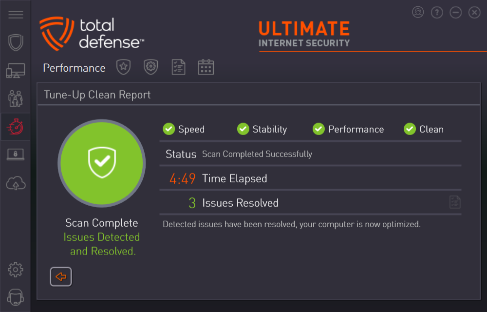 Ultimate Internet Security - Better PC Performance